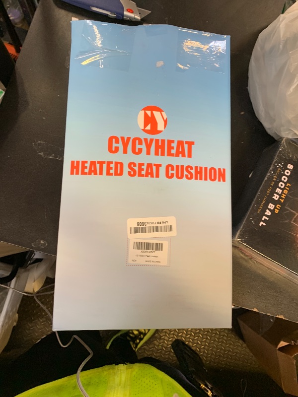 Photo 1 of 10000mAh Heated Seat Cushion Battery Operated - Foldable Portable USB Rechargeable Heating Seat Cushion for Office, Bleacher, Stadium,