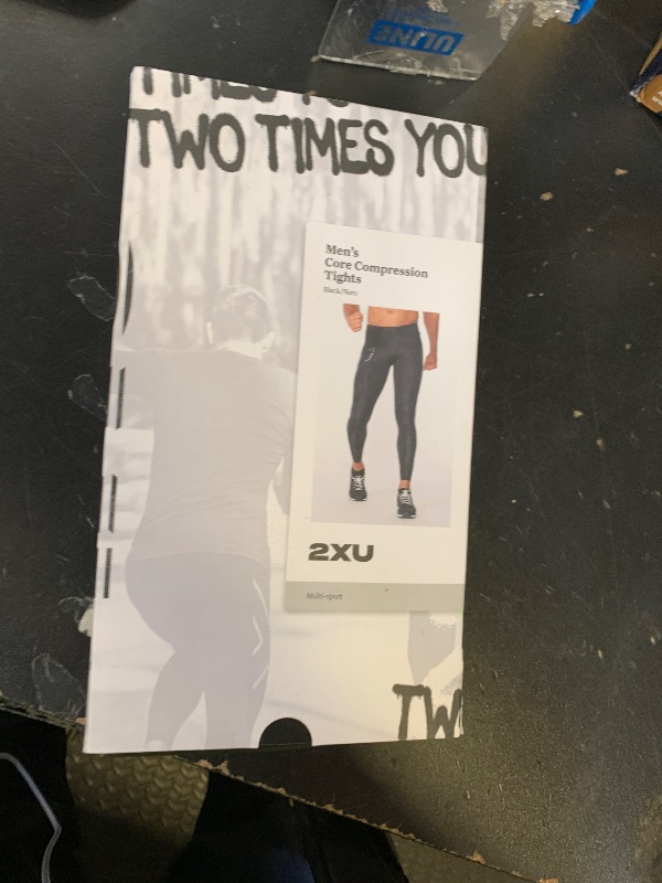 Photo 1 of 2XU Men's Core Compression Tights, Black/Nero, Medium