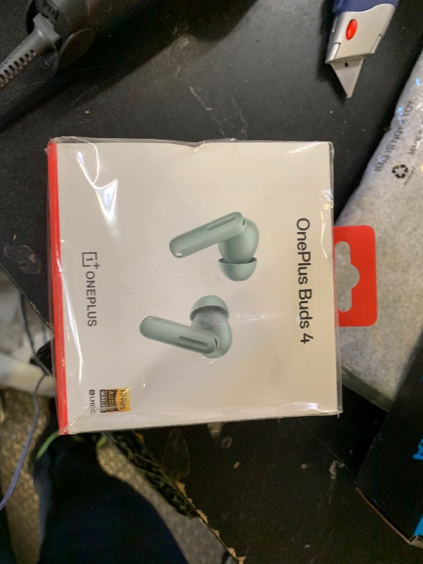 Photo 1 of OnePlus Buds 4 Bluetooth Wireless Earbuds, Zen Green, E513A, in-Ear, True Wireless with Active Noise Cancellation