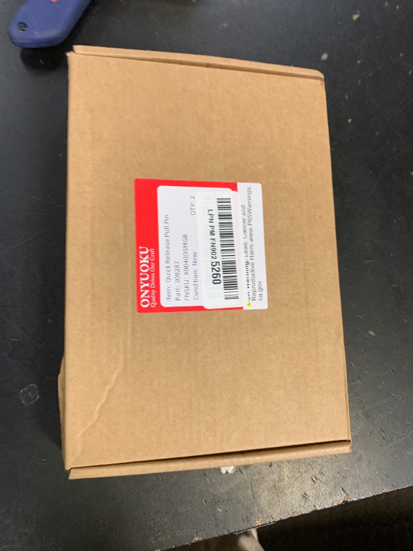 Photo 1 of 308287 RV Fifth Wheel Landing Gear Quick Release Pull Pin, 2 PCS Fifth Wheel Quick Release Pins for RV Camper Motorhome Trailer Landing Gear Jacks, Standard 3/8” Pin, Replace# LC308287