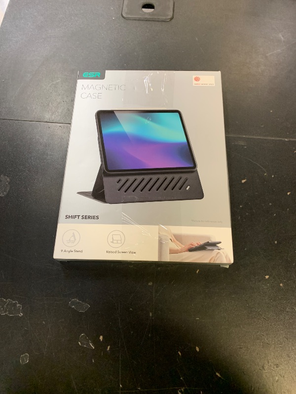 Photo 1 of ESR for iPad Pro 11 Inch Case (2022/2021/2020/2018, 4th/3rd/2nd/1st Generation), Removable Magnetic Cover, Adjustable Portrait/Landscape Stand with Raised Display View, 9 Standing Angles, Brown