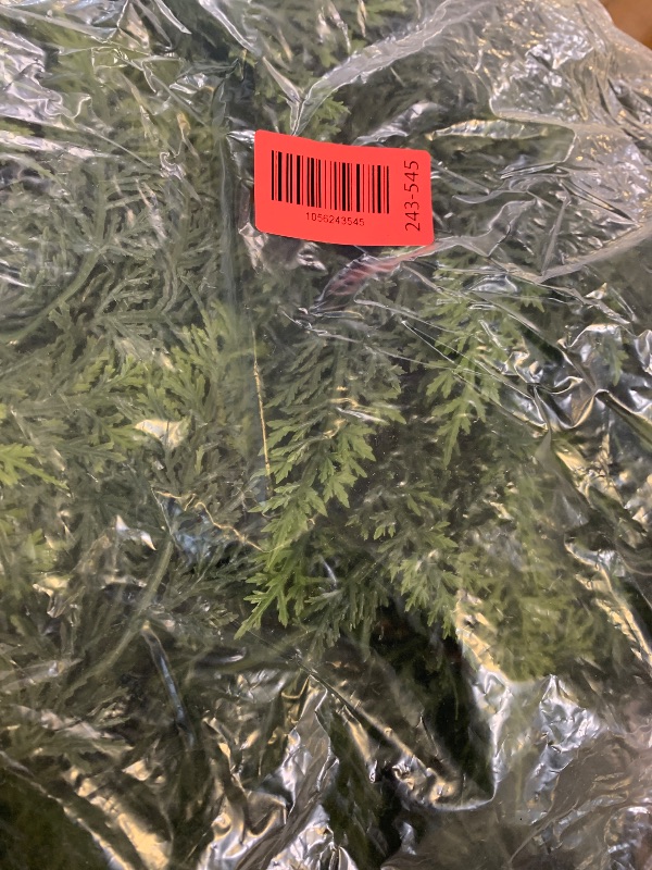 Photo 1 of Waydress 2 Pcs 6ft Christmas Cedar Garland Artificial Realistic Soft and Thickness Green Faux Fake Full Cedar Pine Garland for Fireplace Mantel Table Doorframe Indoor Outdoor Xmas Holiday Decoration