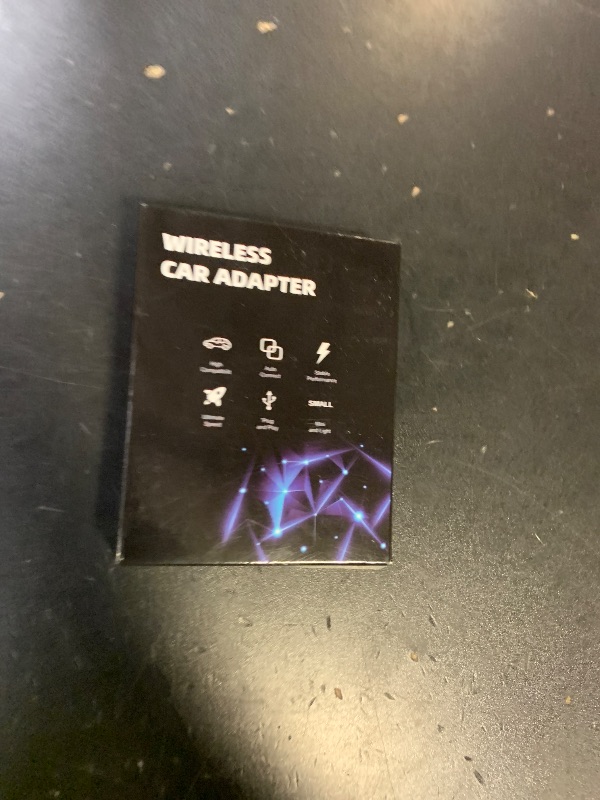 Photo 1 of Junboer Mini Wireless Carplay Adapter for iPhone - Carplay Wireless Adapter Car Play Dongle, Wired to Wireless, Compatible with iPhone iOS 10+, Silver