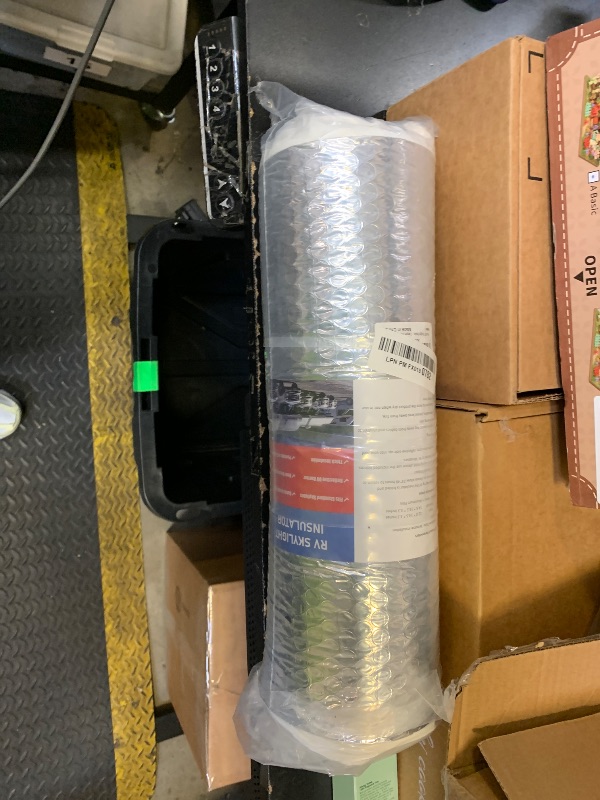 Photo 1 of 1 Pack RV Skylight Insulator 22''x14''X3'', RV Vent Insulator, RV Skylight Cover with Reflective Surface, Waterproof RV Vent Insulation for Inside Camper, RV Skylight Pillow