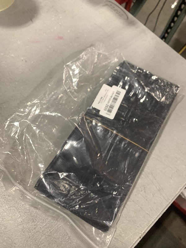 Photo 1 of 100 Pack Holographic Packaging Bags Resealable Candy Bags with Clear Window Foil Pouch Bag for Lipgloss, Jewelry, Sample Bag for Small Business (Black, 4.7x7.9 Inch)