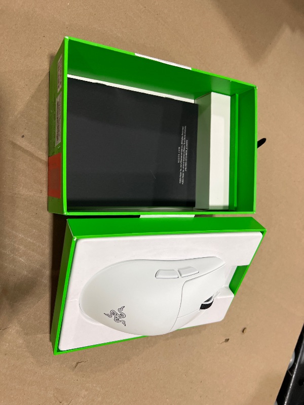View 3 of Razer Viper V3 Pro Wireless Esports Gaming Mouse: Symmetrical - 55g Lightweight - 8K Polling - 35K DPI Optical Sensor - Gen3 Optical Switches - 8 Programmable Buttons - 95 Hr Battery - White