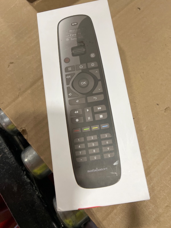 Photo 1 of SofaBaton U2 Universal Remote (with Backlight), All-in-One Smart Universal Remote Control with Customized APP for TV/Soundbar/DVD/Blu-ray/Projector and More, Macro Buttons & Extended Infrared Range