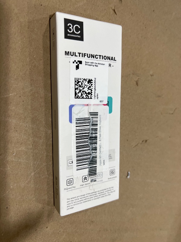 Photo 1 of [Apple MFi Certified] Lightning to USB Camera Adapter for iPhone, iPad to USB3.0 Female OTG Adapter with Charging Port, Plug and Play, Support Card Reader, USB Flash Drives, Keyboard