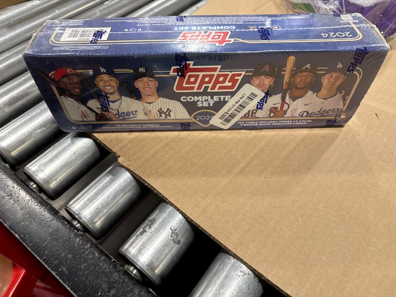 Photo 1 of 2024 Topps Baseball Complete Set Factory Sealed Box Set - Baseball Complete Sets