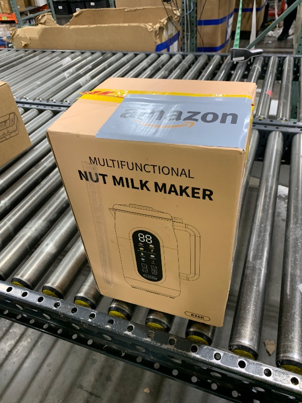 Photo 1 of 10 in 1 Nut Milk Maker Machine, 42oz IMD Screen Almond Milk Maker, Soy Milk Maker with Self-Cleaning, Delay Start, Keep Warm, Boil Water, Automatic Plant-Based Milk Blender for Soybean, Oat, Coconut