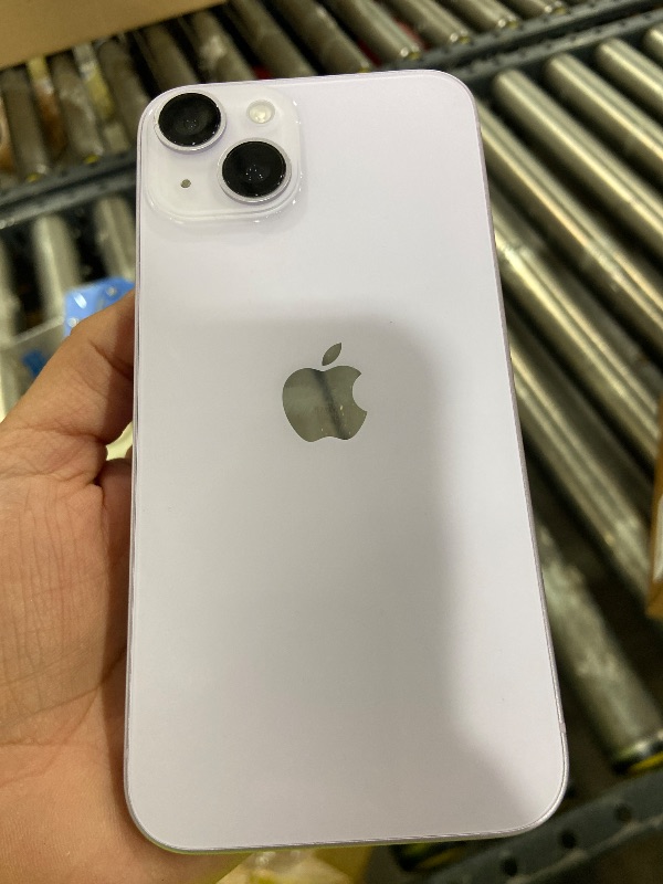 Photo 1 of Apple iPhone 14, 128GB, Starlight - Unlocked (Renewed)