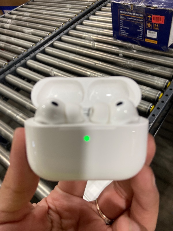 Photo 1 of Apple AirPods Pro 3 Wireless Earbuds, Active Noise Cancellation, Live Translation, Heart Rate Sensing, Hearing Aid Feature, Bluetooth Headphones, Spatial Audio, High-Fidelity Sound, USB-C Charging