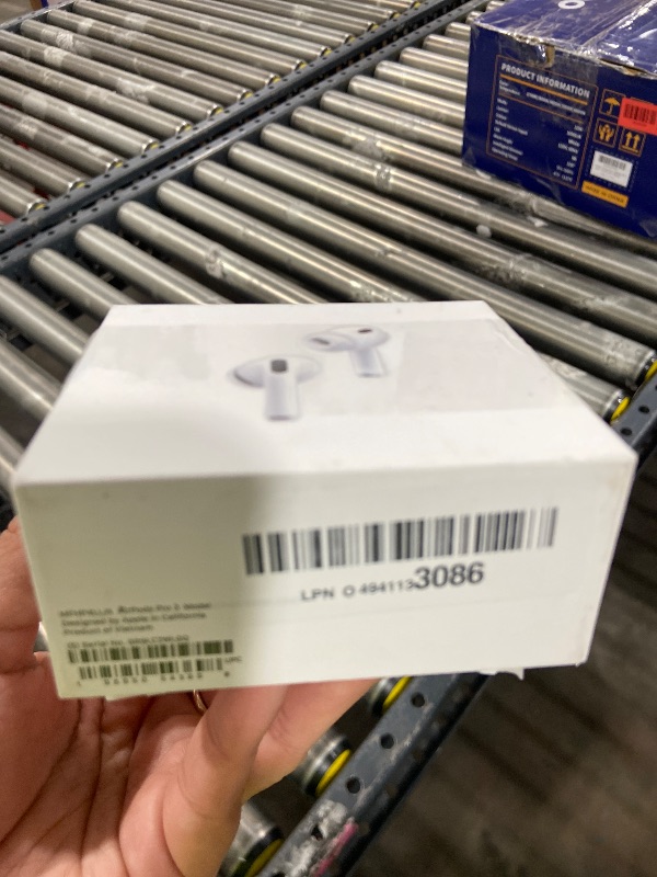 Photo 1 of Apple AirPods Pro 3 Wireless Earbuds, Active Noise Cancellation, Live Translation, Heart Rate Sensing, Hearing Aid Feature, Bluetooth Headphones, Spatial Audio, High-Fidelity Sound, USB-C Charging