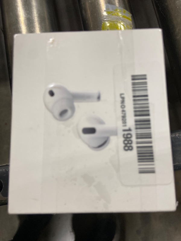 Photo 1 of Apple AirPods Pro 3 Wireless Earbuds, Active Noise Cancellation, Live Translation, Heart Rate Sensing, Hearing Aid Feature, Bluetooth Headphones, Spatial Audio, High-Fidelity Sound, USB-C Charging