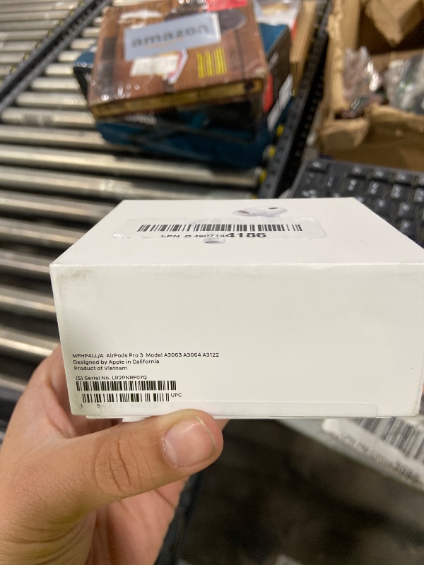 Photo 1 of Apple AirPods Pro 3 Wireless Earbuds, Active Noise Cancellation, Live Translation, Heart Rate Sensing, Hearing Aid Feature, Bluetooth Headphones, Spatial Audio, High-Fidelity Sound, USB-C Charging