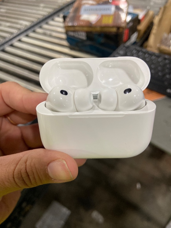 Photo 1 of Apple AirPods Pro 3 Wireless Earbuds, Active Noise Cancellation, Live Translation, Heart Rate Sensing, Hearing Aid Feature, Bluetooth Headphones, Spatial Audio, High-Fidelity Sound, USB-C Charging