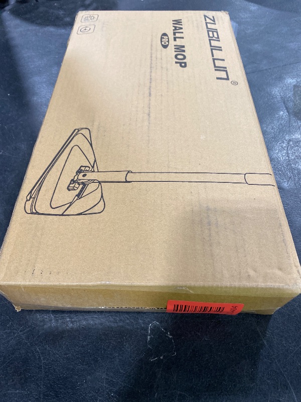 Photo 1 of Newly Upgraded Wall Mop with 82 Inches Long Handle, 180° Folding Wall Cleaner Triangle Mop with Squeegee, 3-in-1 Ceiling Cleaning Tool with 6 Replacement Pads for Wall, Baseboards, Ceiling, Floor