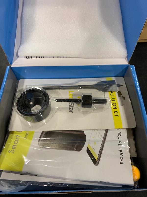 Photo 1 of LOCKSTAR® Smart Door Lock • Keyless Entry Deadbolt Door Lock • Multiple Entry Methods – APP • Fingerprint Touch ID • Keypad Code • Card FOB • Traditional Key • Smart Home Devices