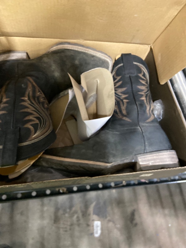 Photo 1 of ARIAT Men's Hybrid Rancher Cowboy Boot, Jasper Black, 9