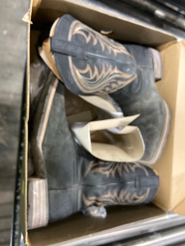 Photo 1 of ARIAT Men's Hybrid Rancher Cowboy Boot, Jasper Black, 9