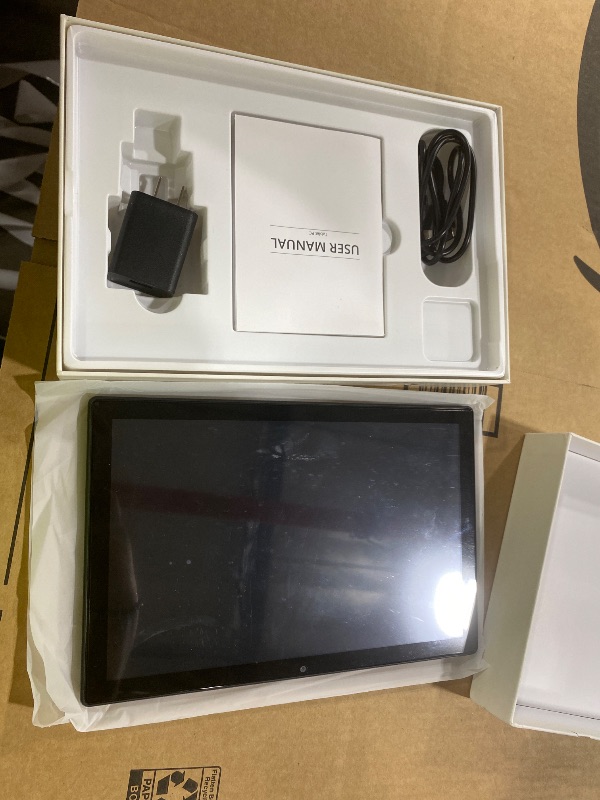 Photo 1 of 2026 Android 15 Tablet with Gemini AI,16GB+1TB Expand, 10.1 inch Tablet,Octa-core CPU, Dual Camera, WiFi6, 6000mAh,Widevine L1,Split Screen,Family & Work,mothers day birthday gift mom her (Gray)