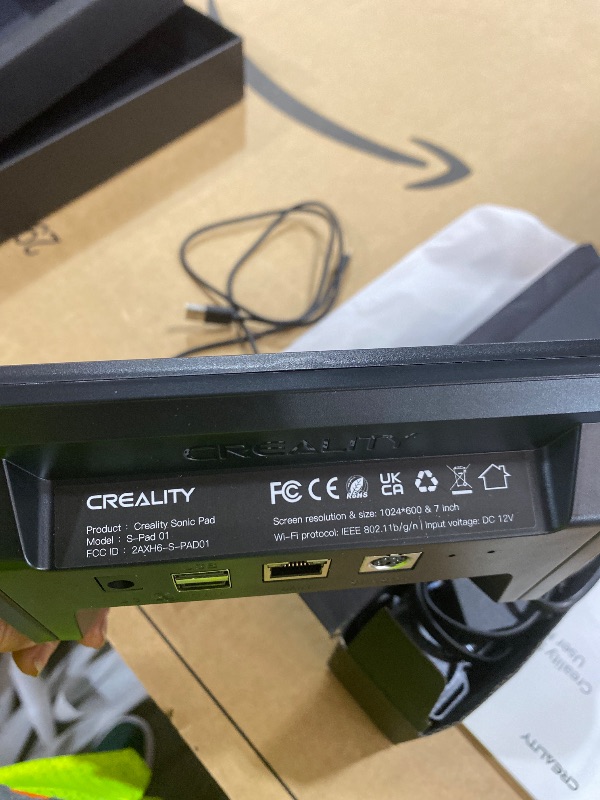 Photo 1 of Creality Sonic Pad Klipper, 7 Inch Touch Screen 3D Printer Accessories Smart Pad Based on Klipper Firmware with Higher Printing Speed for Ender 3 V3 SE/Ender 3 Max Neo/Ender 3 V2/Ender 3 S1 3D Printer