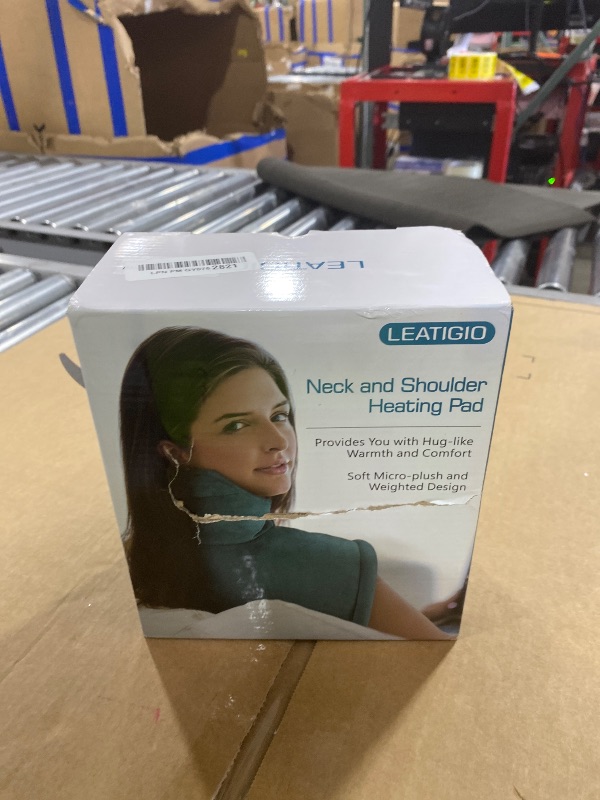 Photo 1 of Neck Heating Pad, Upgraded PTC+NTC Even Heating, Heat Pad for Neck Shoulders Back, Versatile Electric Heated Neck Wrap for Full-Body Relax, Birthday Gifts for Women Men, Mothers Day Gifts for Mom Wife