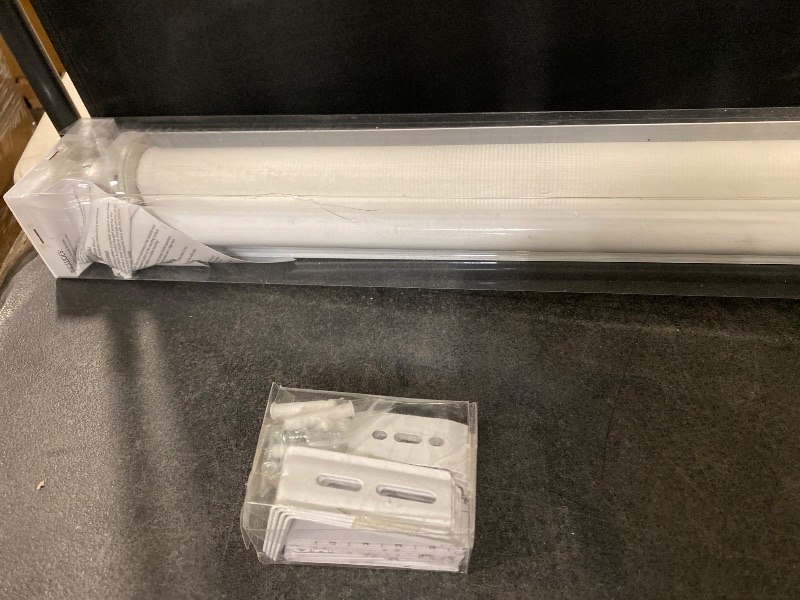 Photo 1 of Cordless Free-Stop100% Blackout Blinds for Windows, Roller Windows Shades with Thermal Insulated, UV Protection Fabric for Living Room, Office and Home. Easy to Install.White,72" W X 72" H