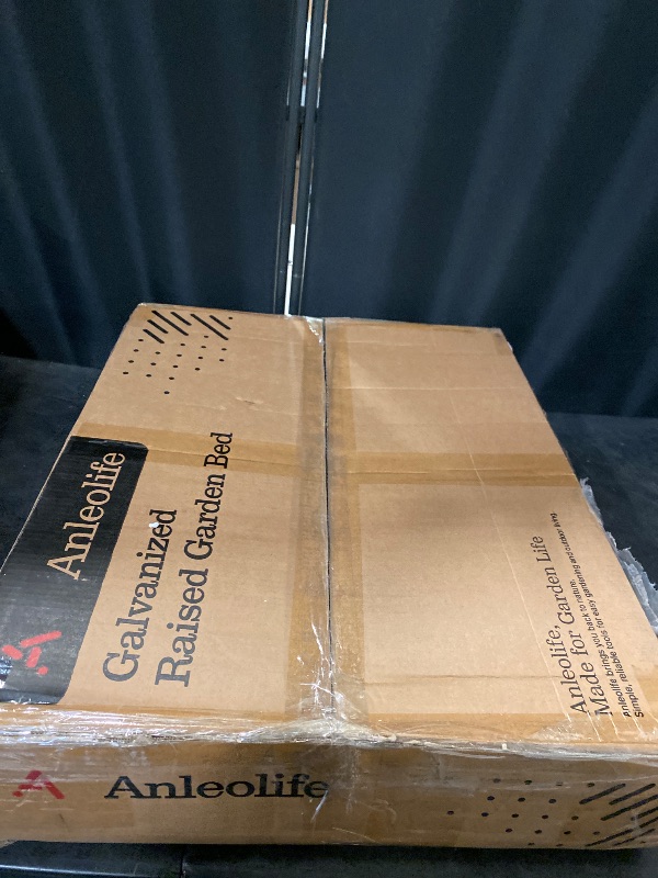 Photo 1 of 4-Pack 3ft x 24” Tall Galvanized Raised Garden Beds Outdoor, Round Metal Planter Box for Planting Vegetables Flowers Herb, Anti-Rust & Easy-Setup, Quartz Grey