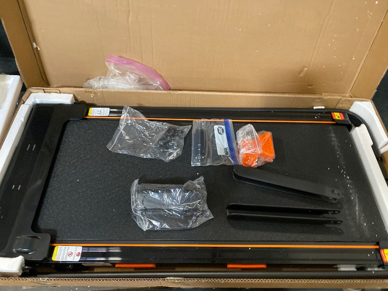 Photo 1 of 16% Incline Walking Pad Treadmills for Home Small, 4-in-1 Under Desk Treadmill with Handles, Foldable Treadmill with 2.5 HP Quiet Brushless, 330 LBS Capacity