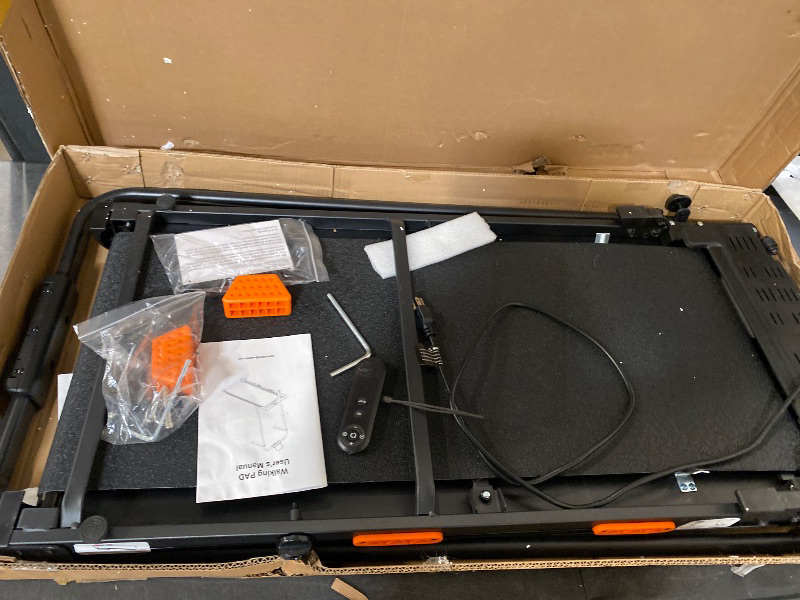 Photo 1 of 3 in 1 Walking Pad Treadmill with 16% Incline, Folding Treadmill with Handle Bar, Portable Treadmills for Home Small, 330 Lbs Capacity