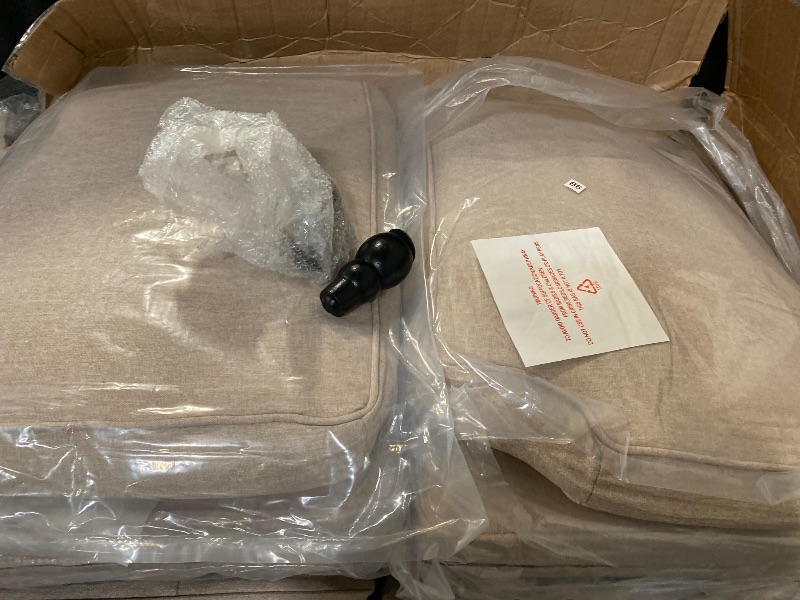 Photo 1 of Queen Pull Out Sofa Bed | 83" Large Sleeper Sofa with Queen Size Mattress | 2-in-1 Convertible Loveseat Sofa-Bed with USB Ports Side Pockets Dark Grey