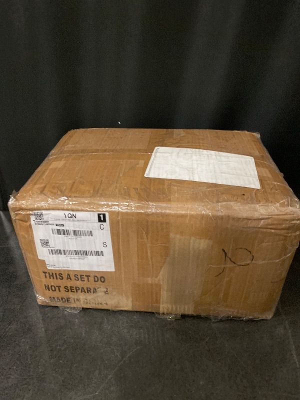 Photo 1 of 60 PCS White Linen Polyester Folding Chair Cover Dinning Chair Slipcover for Wedding Party Event Banquet Catering