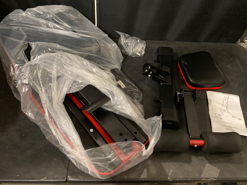 Photo 1 of Adjustable Weight Bench Fits up to 6'5'', 750LBS Capacity for Full Body Workout, 27LBS Sturdy Foldable Bench Press for Home Gym, 5X Stable Lifting Bench Incline Decline Flat Dumbbell Exercise