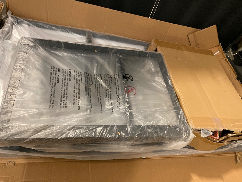 Photo 1 of Wall Mounted Basketball Hoop 45-48in Basketball Hoop with Shatterproof Backboard, 7.5FT-10FT Height Adjustable?mountable Garage Mounted Outdoor