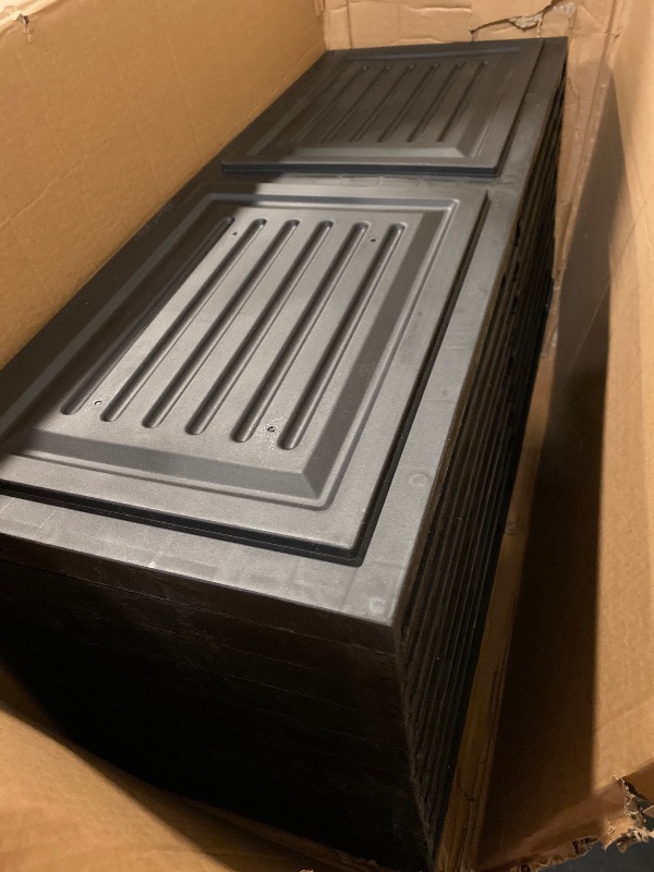 Photo 1 of Foldable Shoe Rack 6 Tier Plastic Shoe Organizer, 12 Tiers Folding Shoe Cabinet with Doors, Entryway Shoe Shelf, Stackable Sneaker Cabinet Bins, Collapsible Clear Shoe Box, Easy Assembly