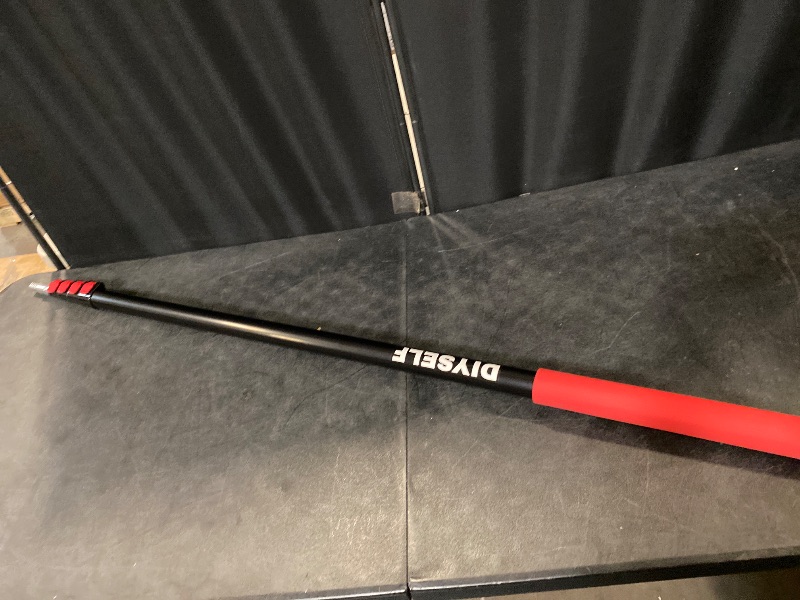 Photo 1 of DIYSELF 24 FT Paint Roller Extension Pole, 5.8-24 Ft Adjustable Telescoping Pole, Sponge Grip, Sturdy Extension Pole for Cleaning, Aluminum Extendable Pole for Painting, Window & Gutter Washing