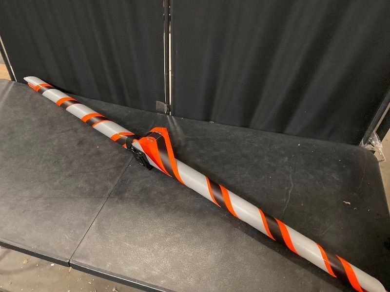 Photo 1 of Road Construction Sign: 36 in x 36 in Nominal Sign Size, Polyester/PVC, 0.015 in, W20-7A MUTCD