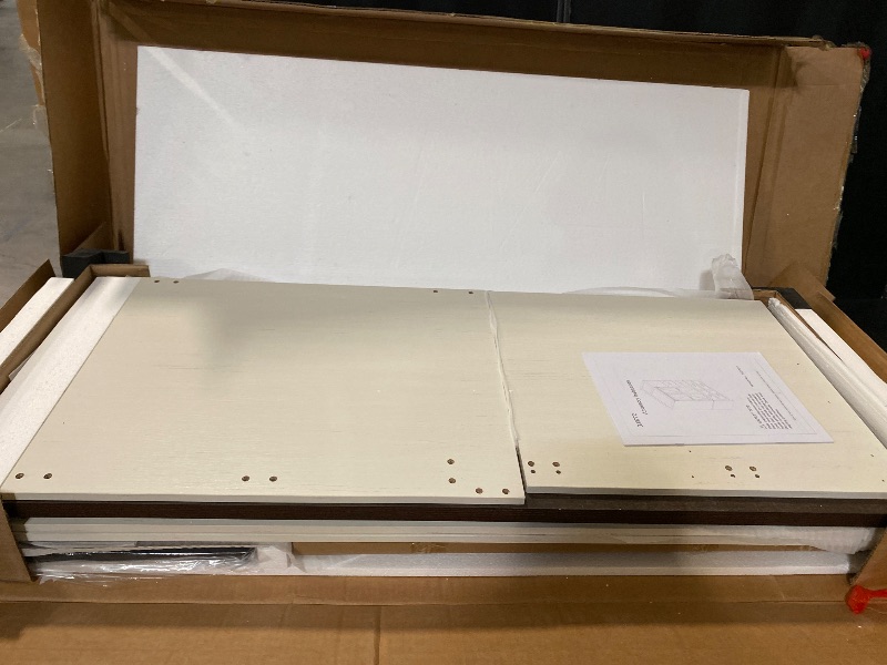 Photo 1 of 73" Tall Farmhouse 3 Doors Armoire Wardrobe Closet w/ Sliding Folding Door,4 Drawers,Closet Wardrobe Cabinet w/ LED Light,Hanging Rod for Bedroom,Wooden Wardrobe Armoire Cabinet,Antique White