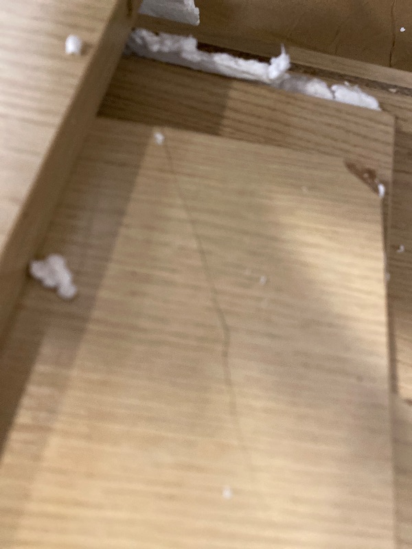 Photo 1 of 47-in Fluted Sideboard Buffet Cabinet with 3 Drawers and 2 Doors Wooden Credenza