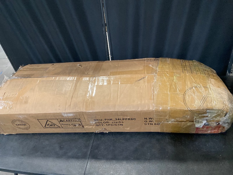 Photo 1 of 47-in Fluted Sideboard Buffet Cabinet with 3 Drawers and 2 Doors Wooden Credenza