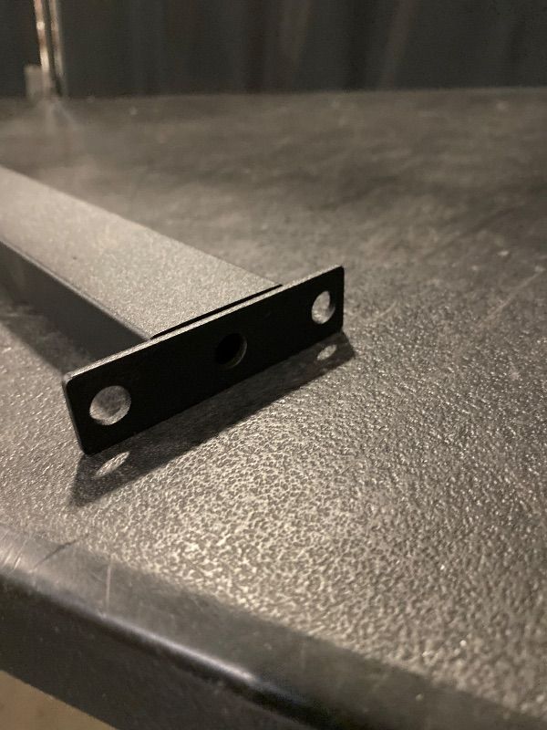 Photo 1 of 60” x 1.5” inch Free Hanging Island Countertop Bracket, Solid Heavy Duty Steel Hidden Granite Countertop Support Floating Bracket , DIY Projects 