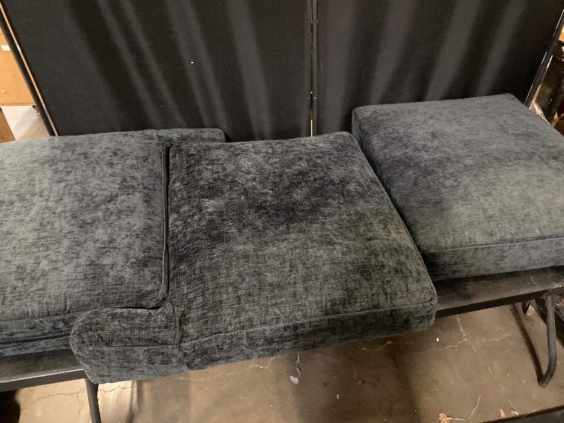 Photo 1 of Blue modular Sofa Uknown Size