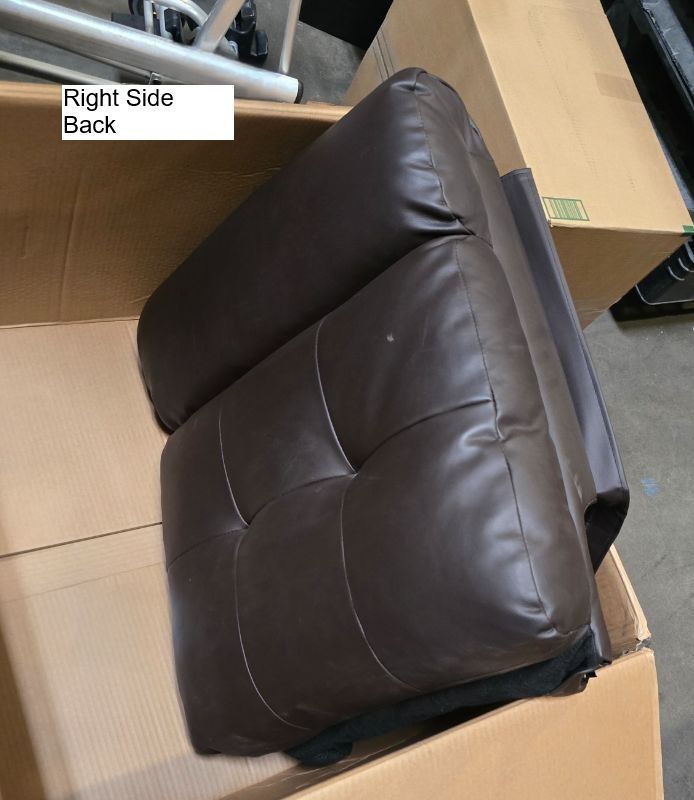 Photo 1 of (check) Black 3 Seater Powered Reclining Sofa

Include left side of couch - right side back coushion - right arm & accessories
