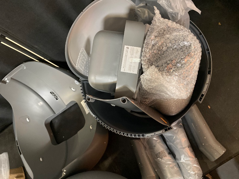 Photo 1 of Self Cleaning Litter Box, Automatic Litter Box, FEELNEEDY Odor Control Robot, Cat Ears Design, 65L APP Real-Time Monitor, Cat Litter-Boxs for Multiple Cats, Safety Sensors, with 1 Trash Bag