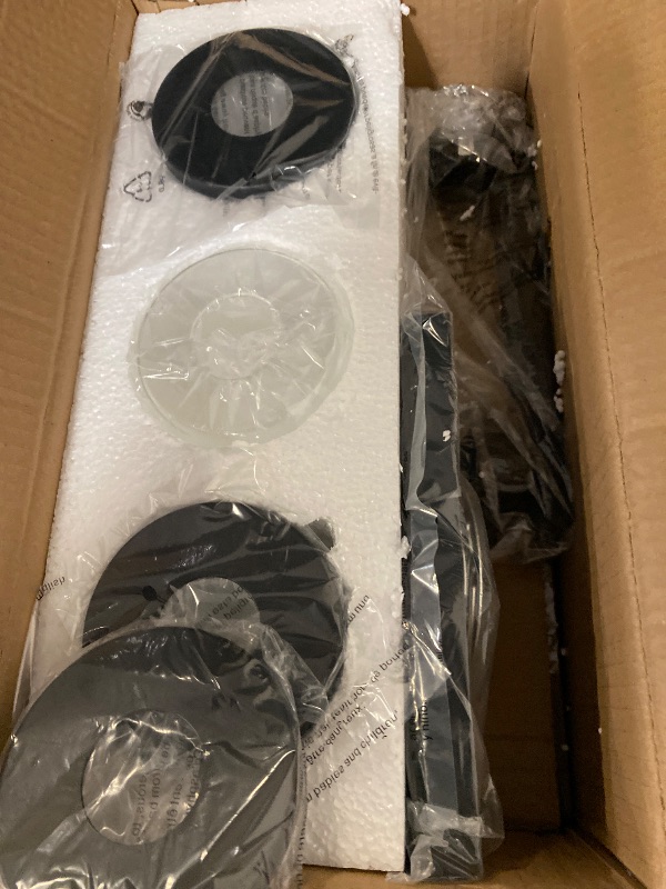 Photo 1 of Dining Room Light Fixture,3-Light Kitchen Island Lighting Farmhouse Chandelier,Matte Black Metal Wood Industrial Pendant Lighting,Modern Dining Table Lights