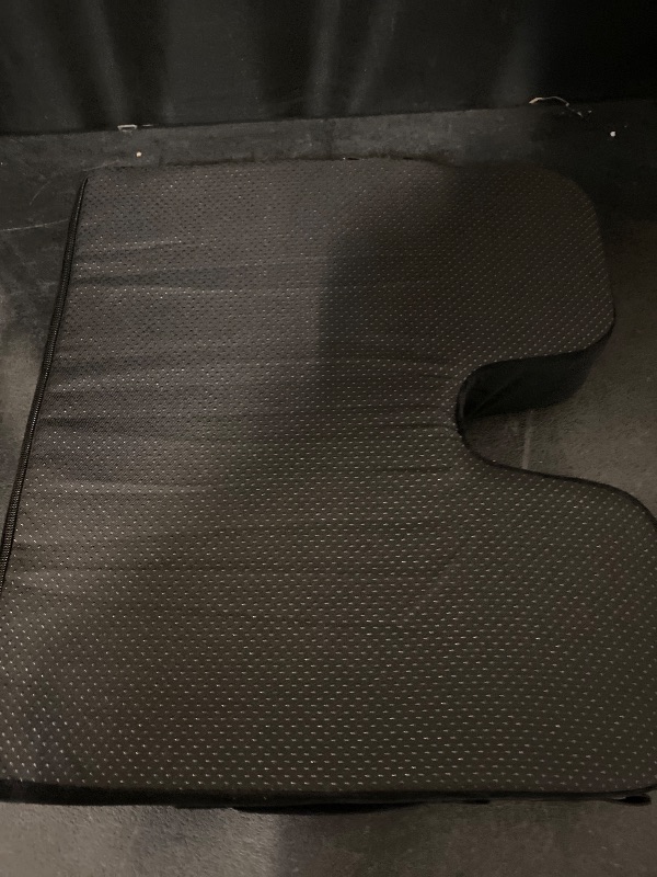 Photo 1 of Gel Wheelchair Seat Cushion, Relieve Sciatica, Back, Coccyx, Pressure Sore and Ulcer Pain, Refreshing Ergonomic Chair Cushion with Waterproof Silk Fabric, Anti-Slip Cover