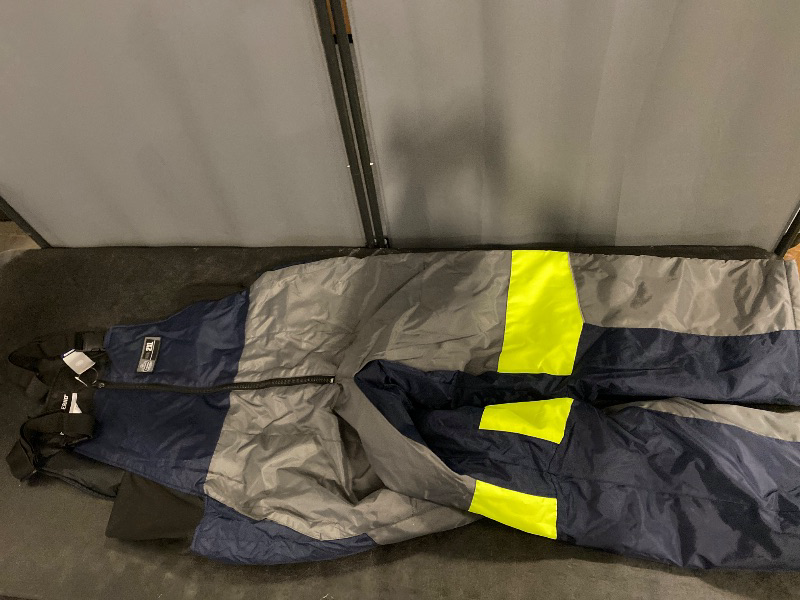 View 2 of 2XL Ergodyne N-Ferno 6477 Insulated Freezer Bib Overalls, Cold Storage Work Gear