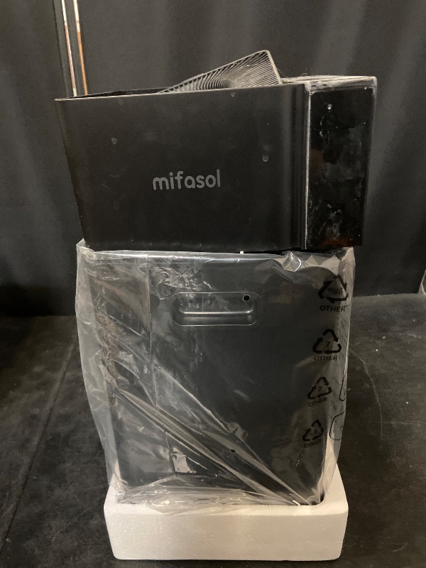 Photo 1 of Mifasol Humidifier Large Room, 5.3Gal/20L Cool Mist Humidifiers for Home 1500 sq ft, Double Nozzles Whole House Humidifier, Humidifiers for Bedroom Plants Office Commercial Large Areas, Black
