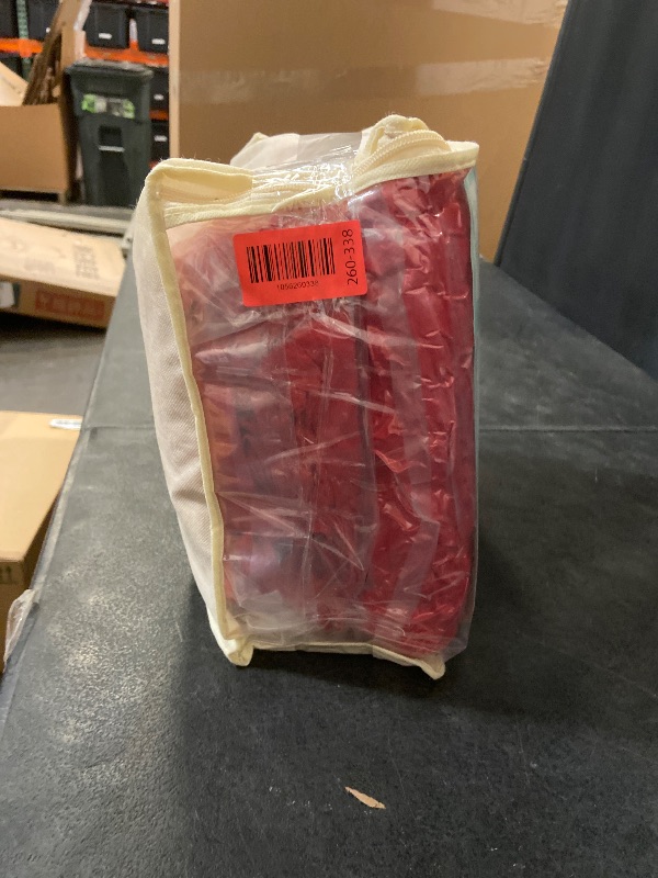 Photo 1 of 50ft×10ft Wrinkle Free Red Backdrop Curtains for Parties, 10 Panels 5×10ft Thick Silky Polyester Red Photo Backdrop Drapes Curtain for Themed Party Birthday Baby Shower Baptism Wedding Photography
